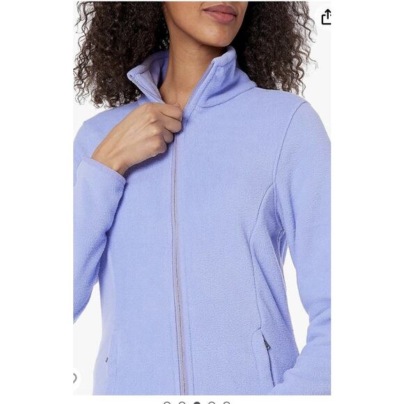 Amazon Essentials Women's Classic-Fit Full-Zip Polar Soft Fleece Jacket Size XS - Picture 6 of 7